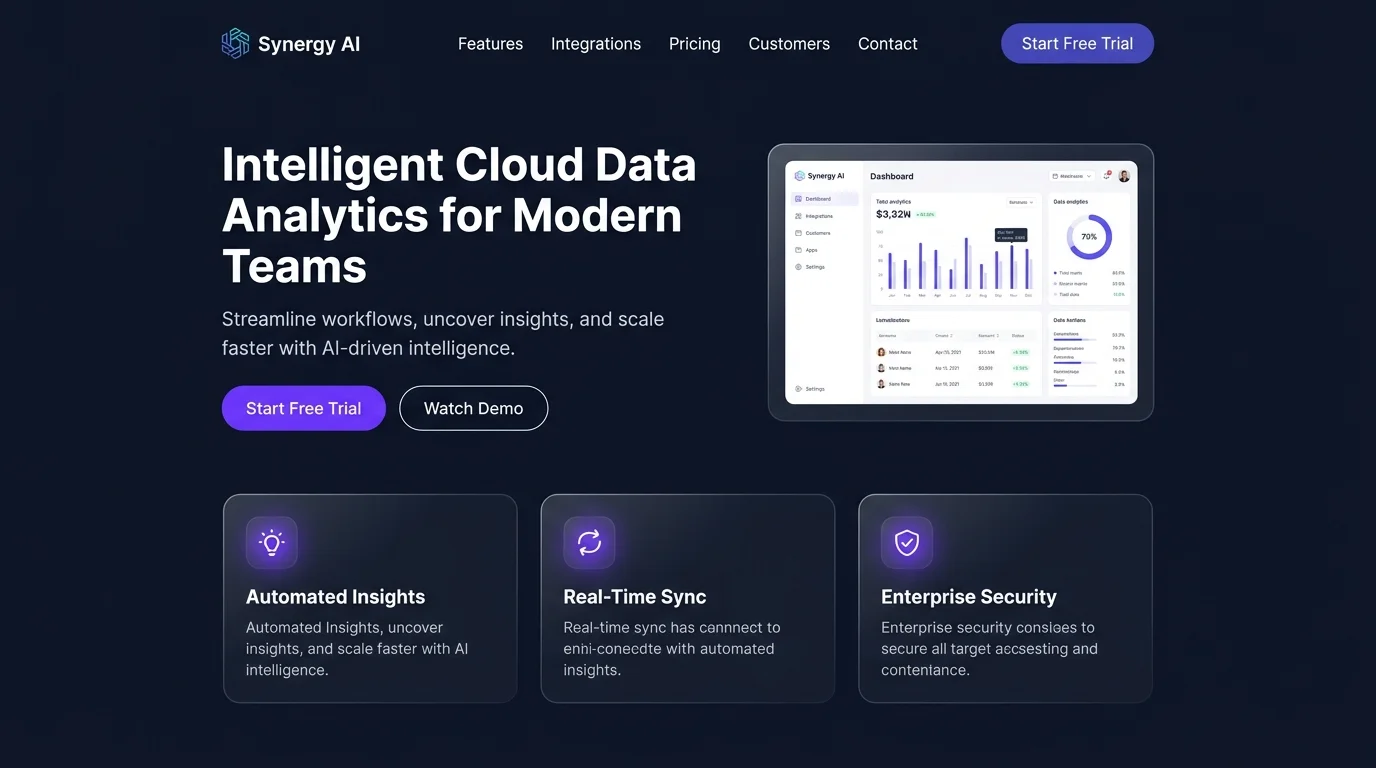 Synergy AI Cloud Intelligence